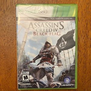 Brand New Assassins Creed IV Black Flag Xbox 360 Game Sealed